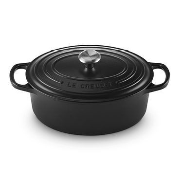 シグニチャーココット・オ－バル25cmマットブラック